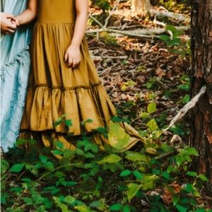 Size 5 Girl’s Dress by Mia Joy (Olive)